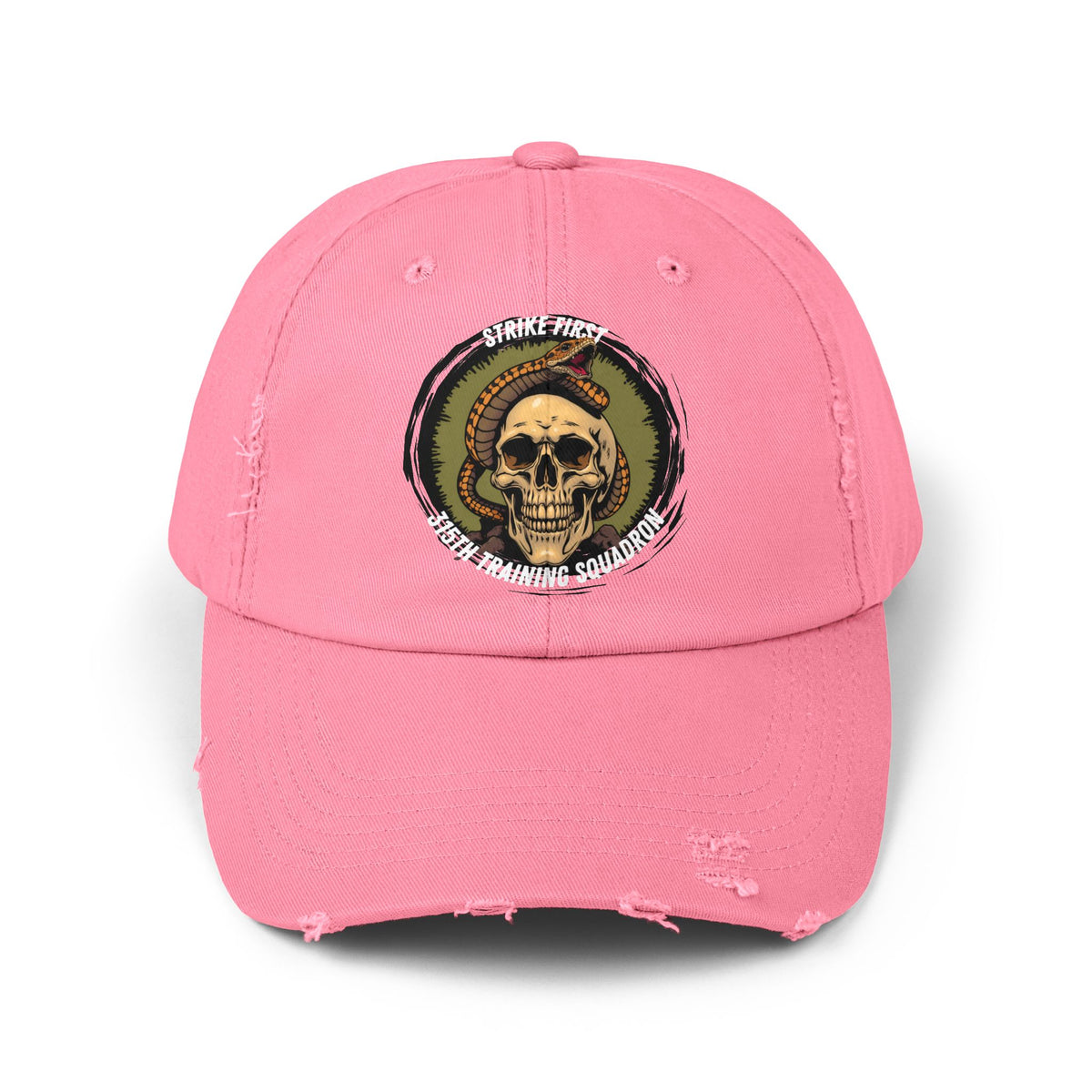 315th TRS Distressed Cap