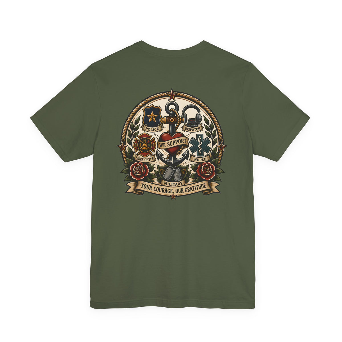 We Support First Responders Tee
