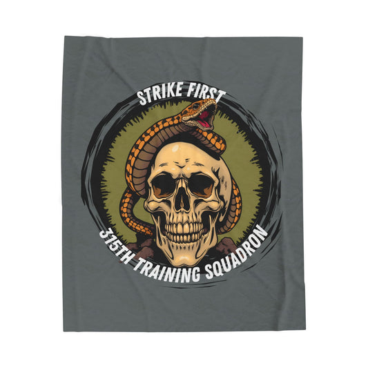 315th TRS Plush Blanket