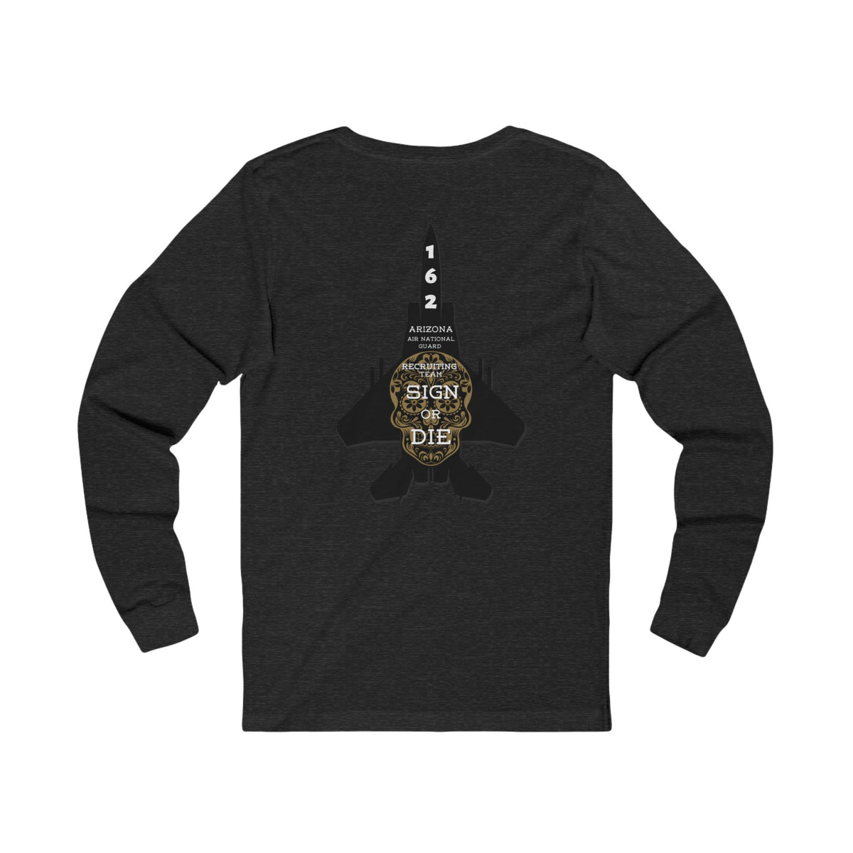 F-16 Silhouette Long Sleeve Tee