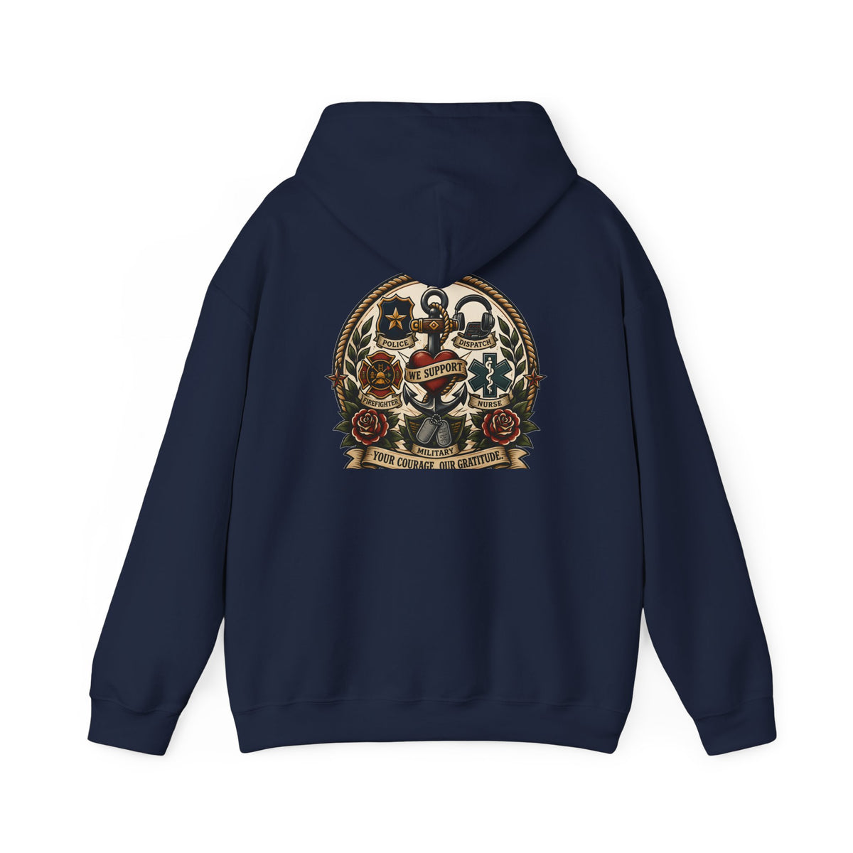 We Support First Responders Sweatshirt
