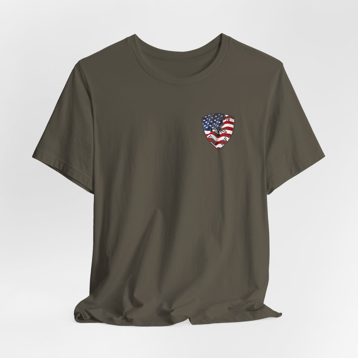 TFD American Flag Patch Tee
