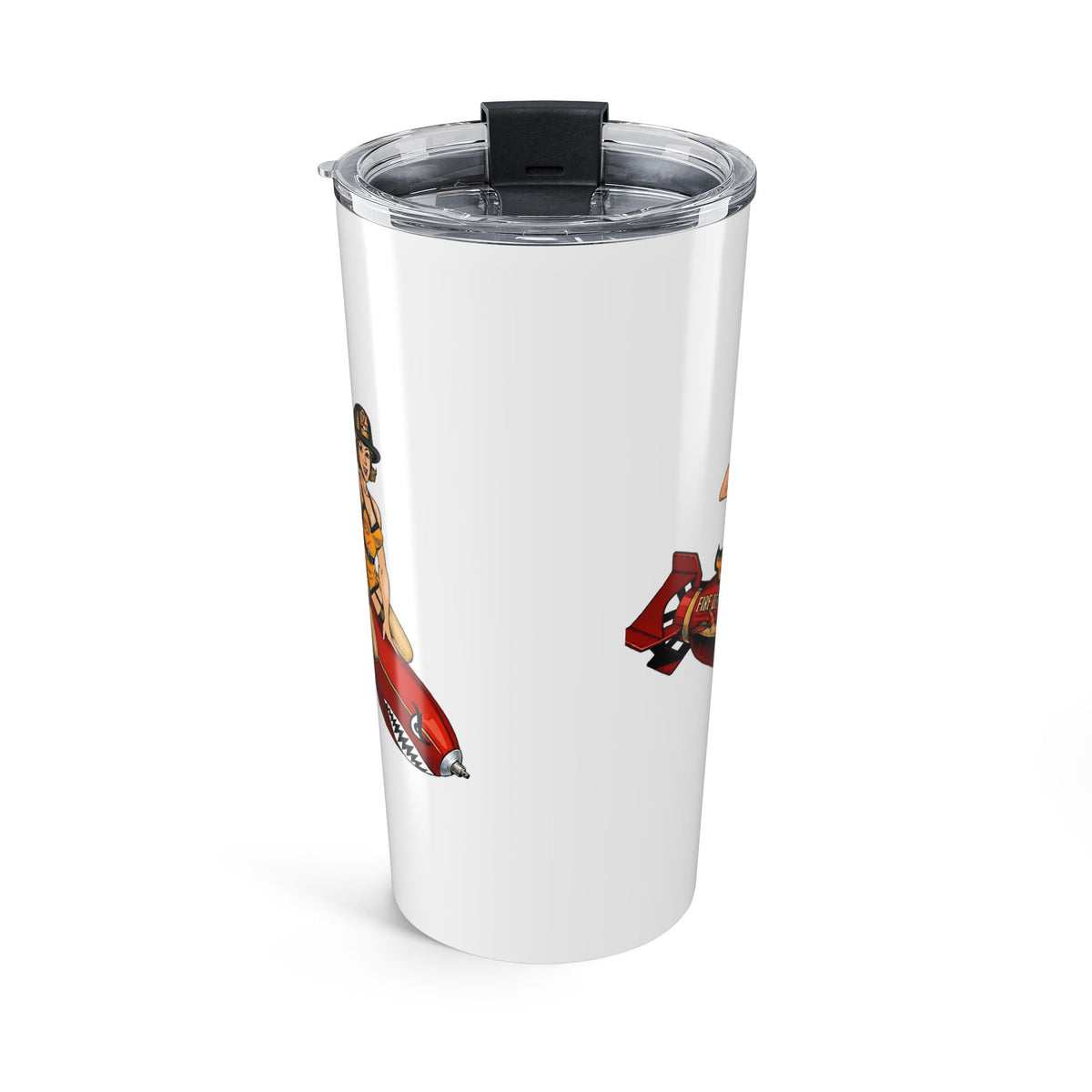 Fire Dept Bomb Pin-Up Tumbler 20oz