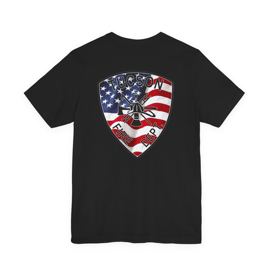 TFD American Flag Patch Tee