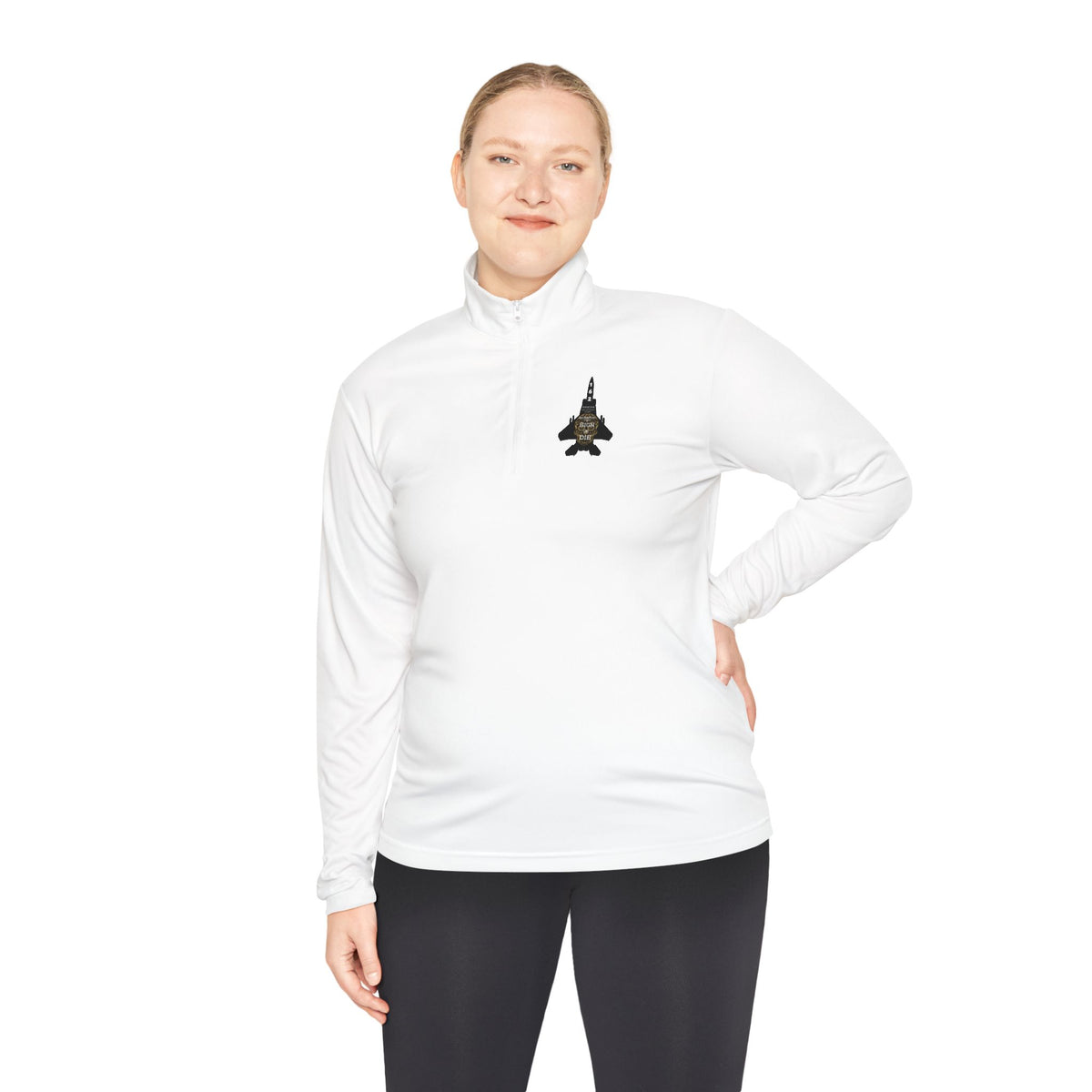 F-16 Silhouette Quarter-Zip