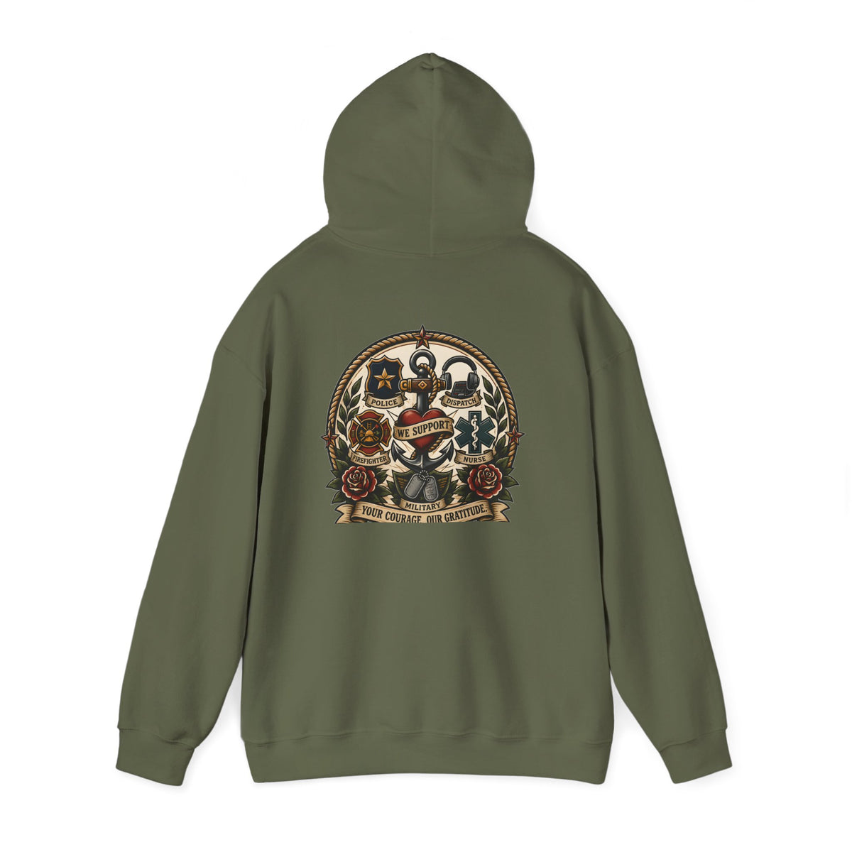 We Support First Responders Sweatshirt