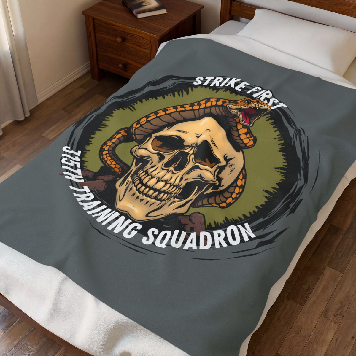 315th TRS Plush Blanket