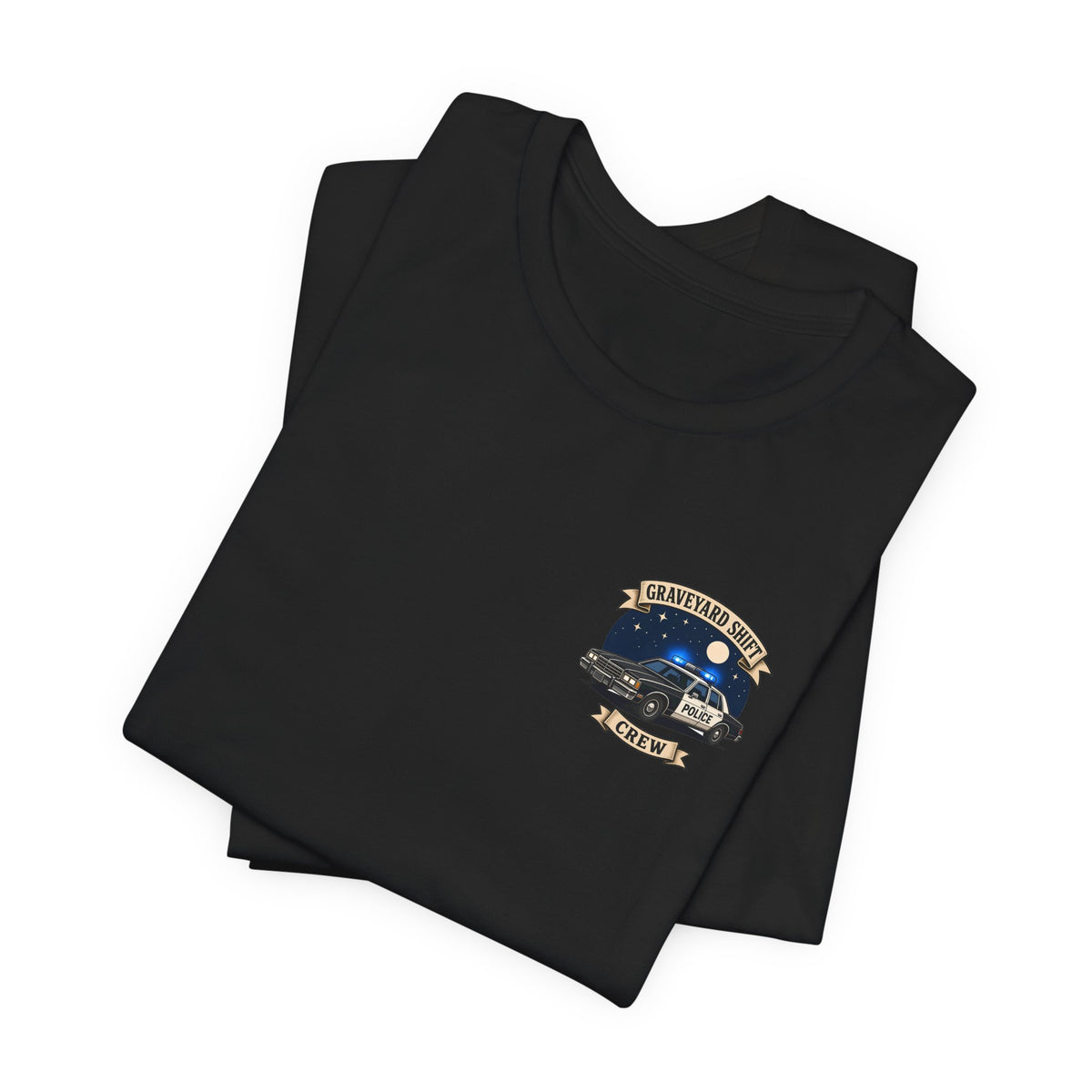 Graveyard Shift Crew Police Tee