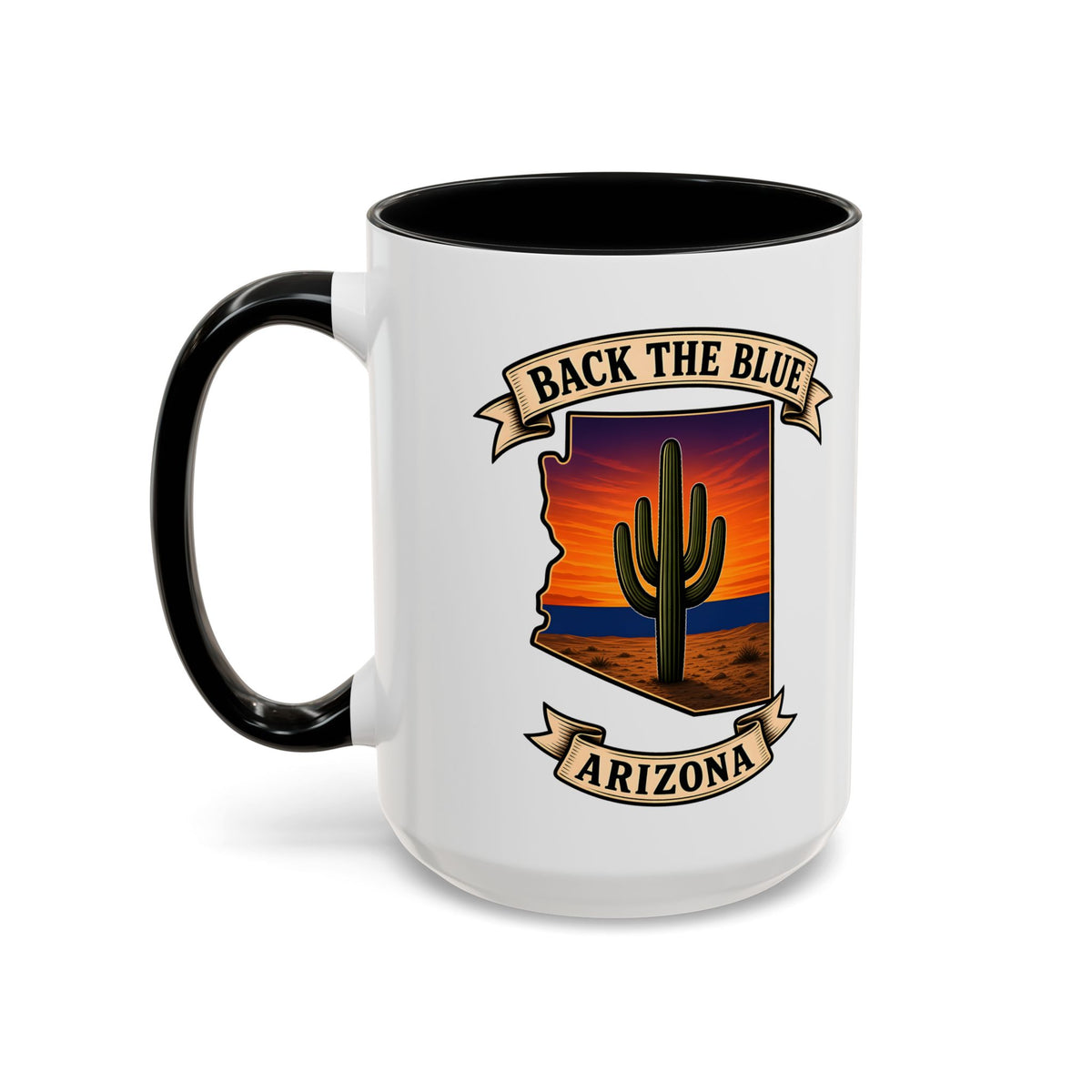 Back the Blue Arizona Mug