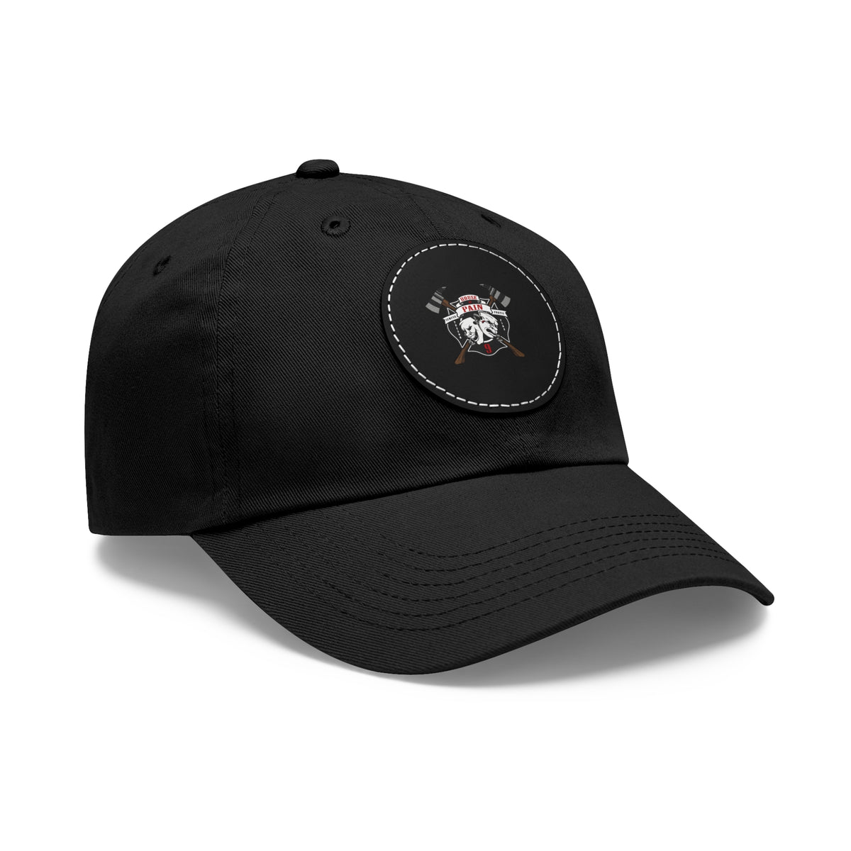 TFD Station 9 Leather Patch Dad Hat