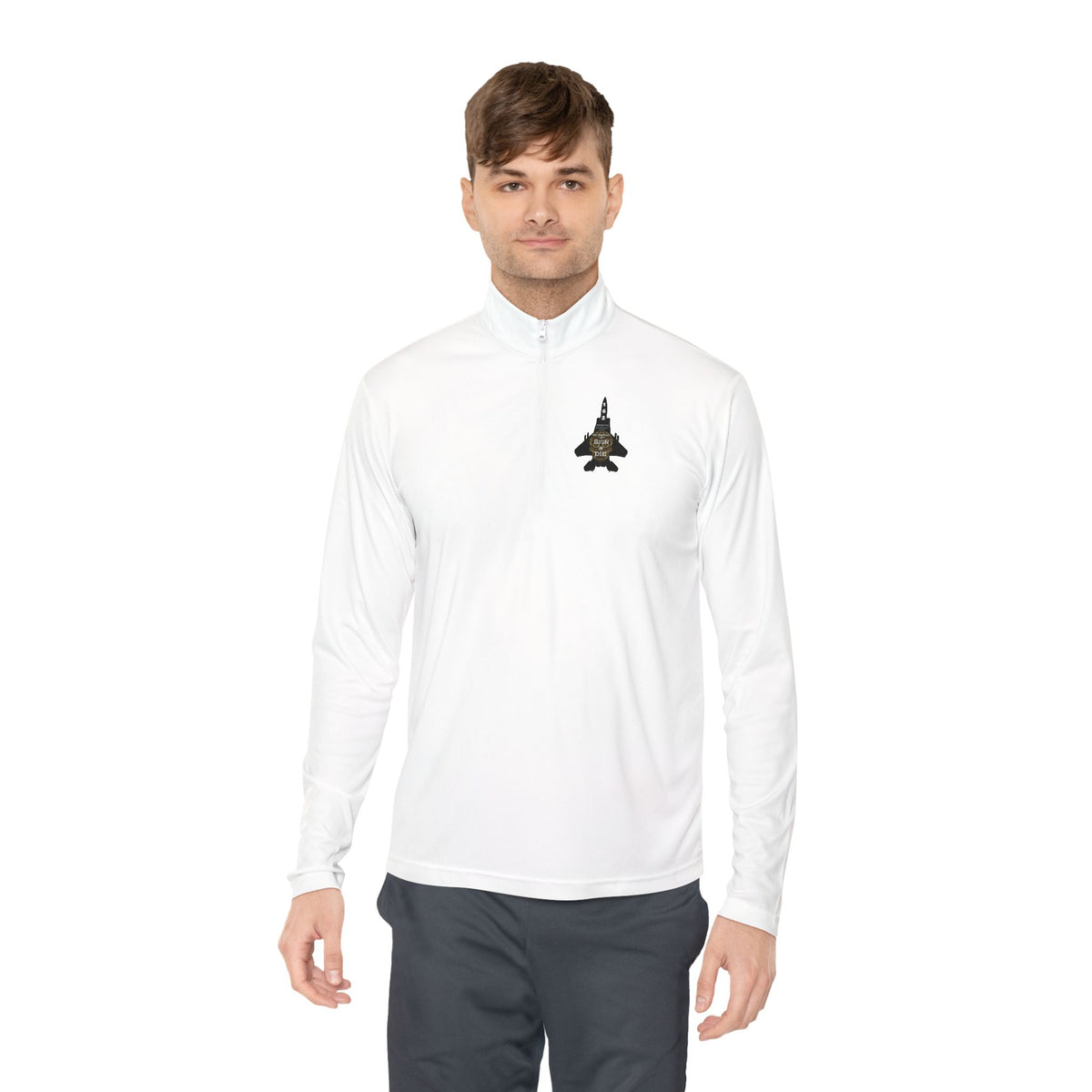 F-16 Silhouette Quarter-Zip