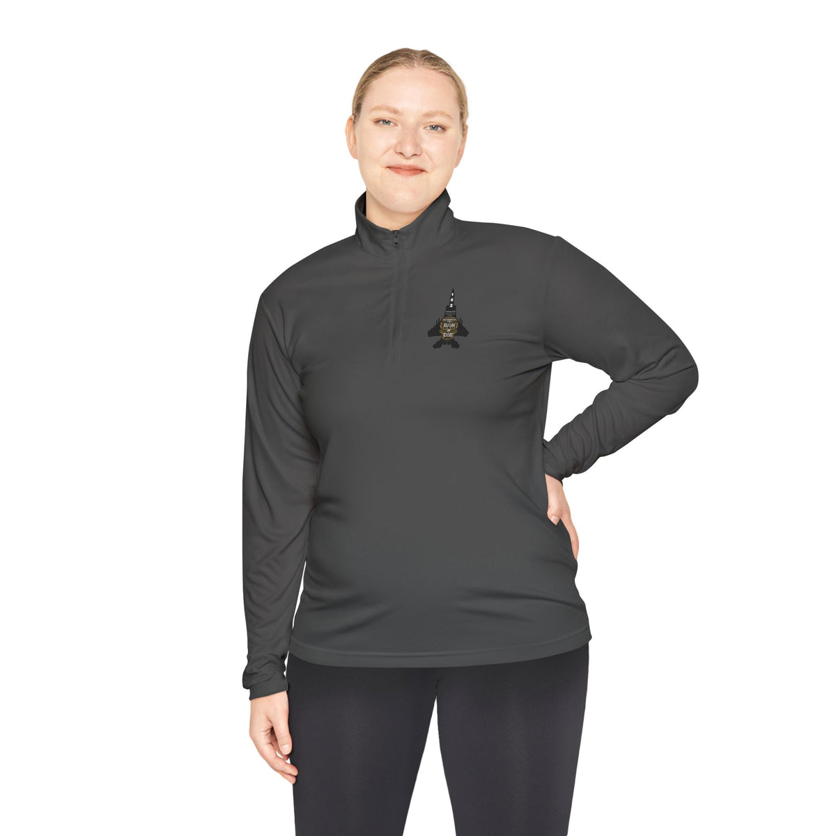 F-16 Silhouette Quarter-Zip