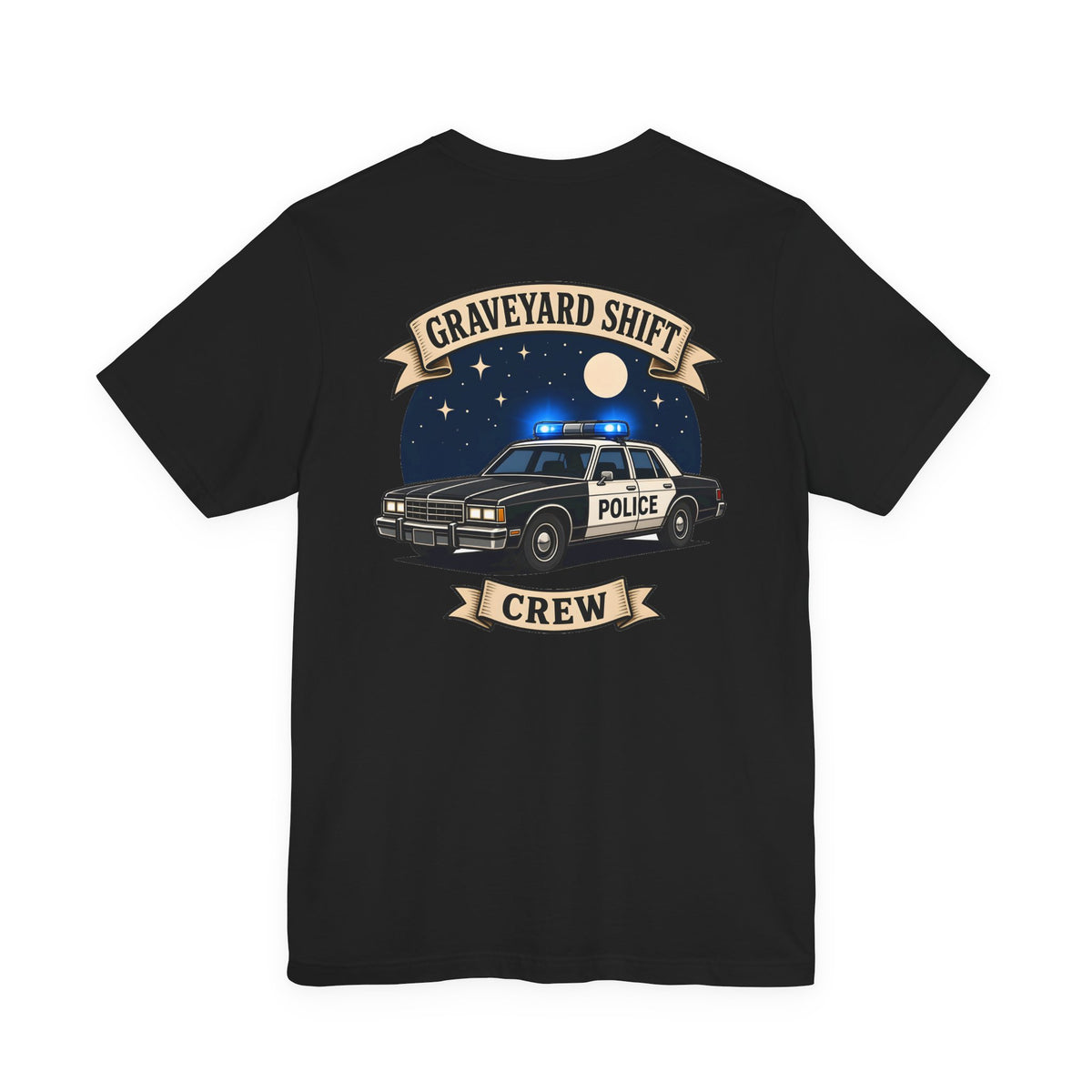 Graveyard Shift Crew Police Tee