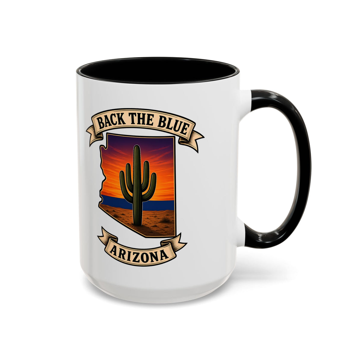 Back the Blue Arizona Mug