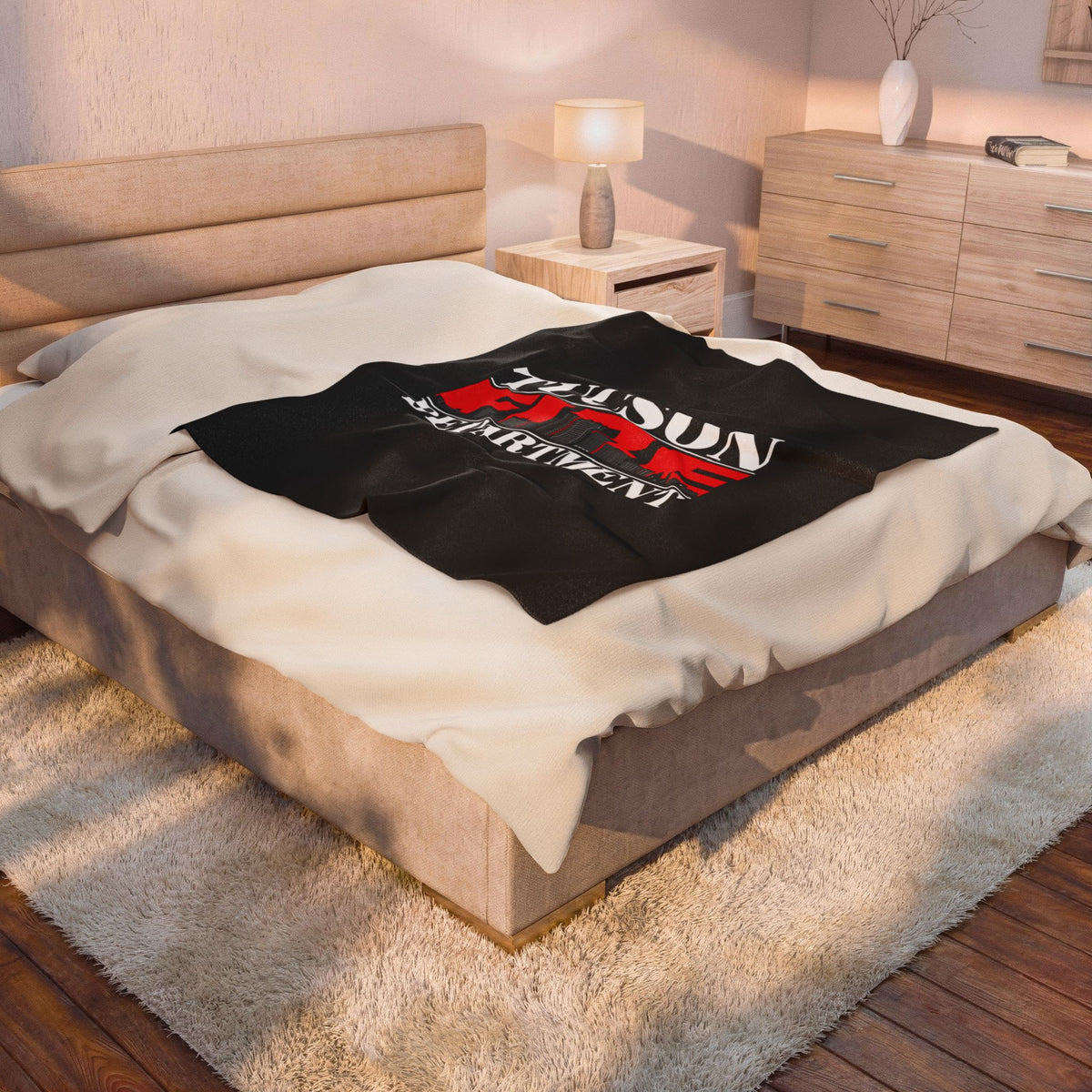 Tucson Fire Department Plush Blanket