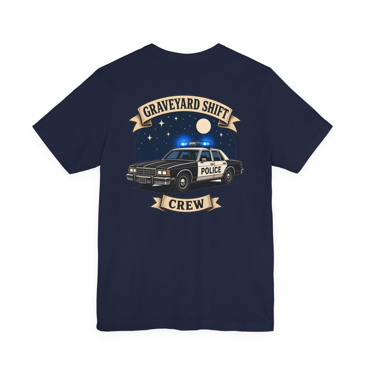 Graveyard Shift Crew Police Tee