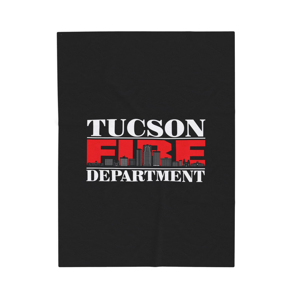 Tucson Fire Department Plush Blanket