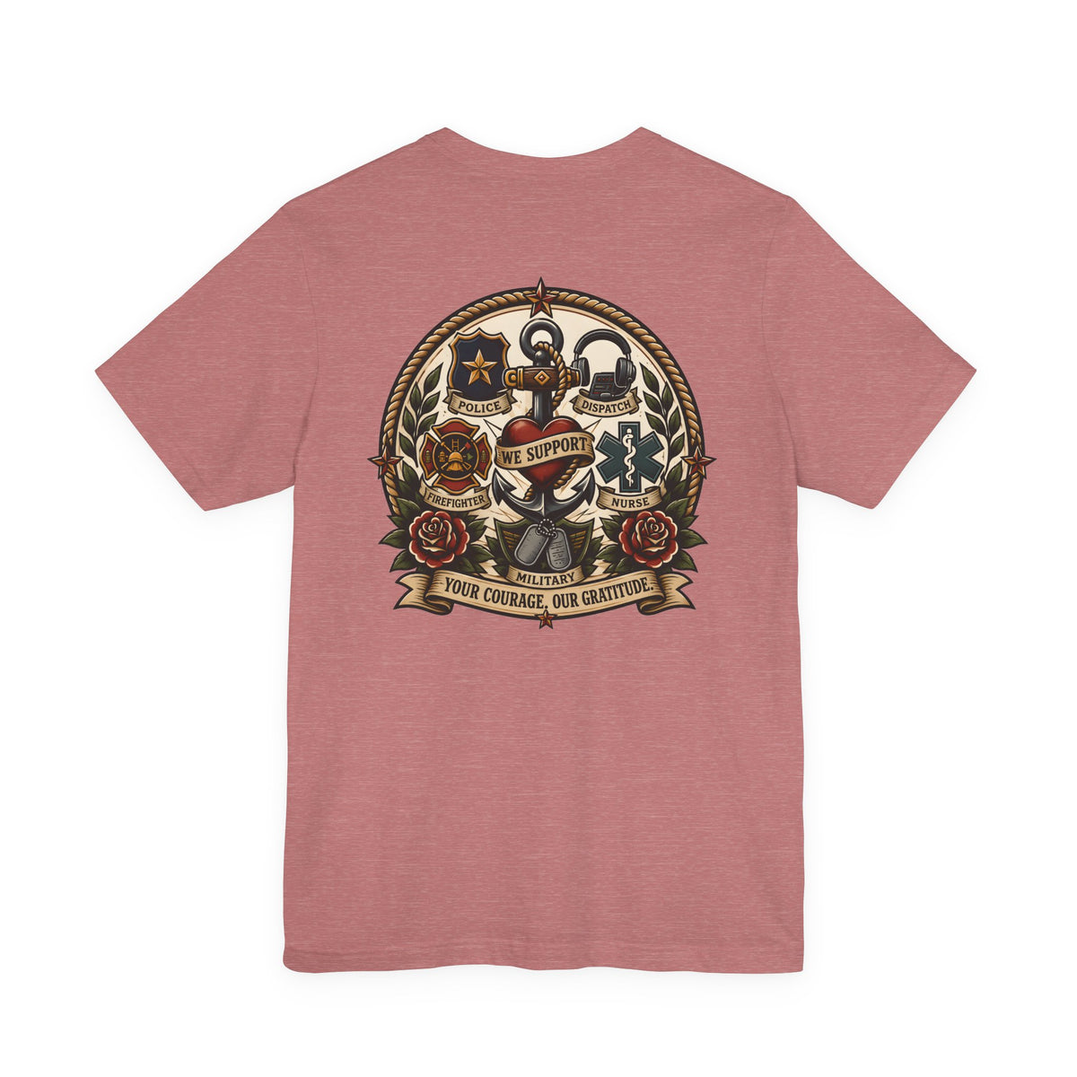 We Support First Responders Tee