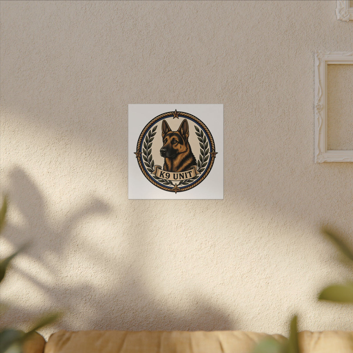 K9 Unit Police Canvas Print