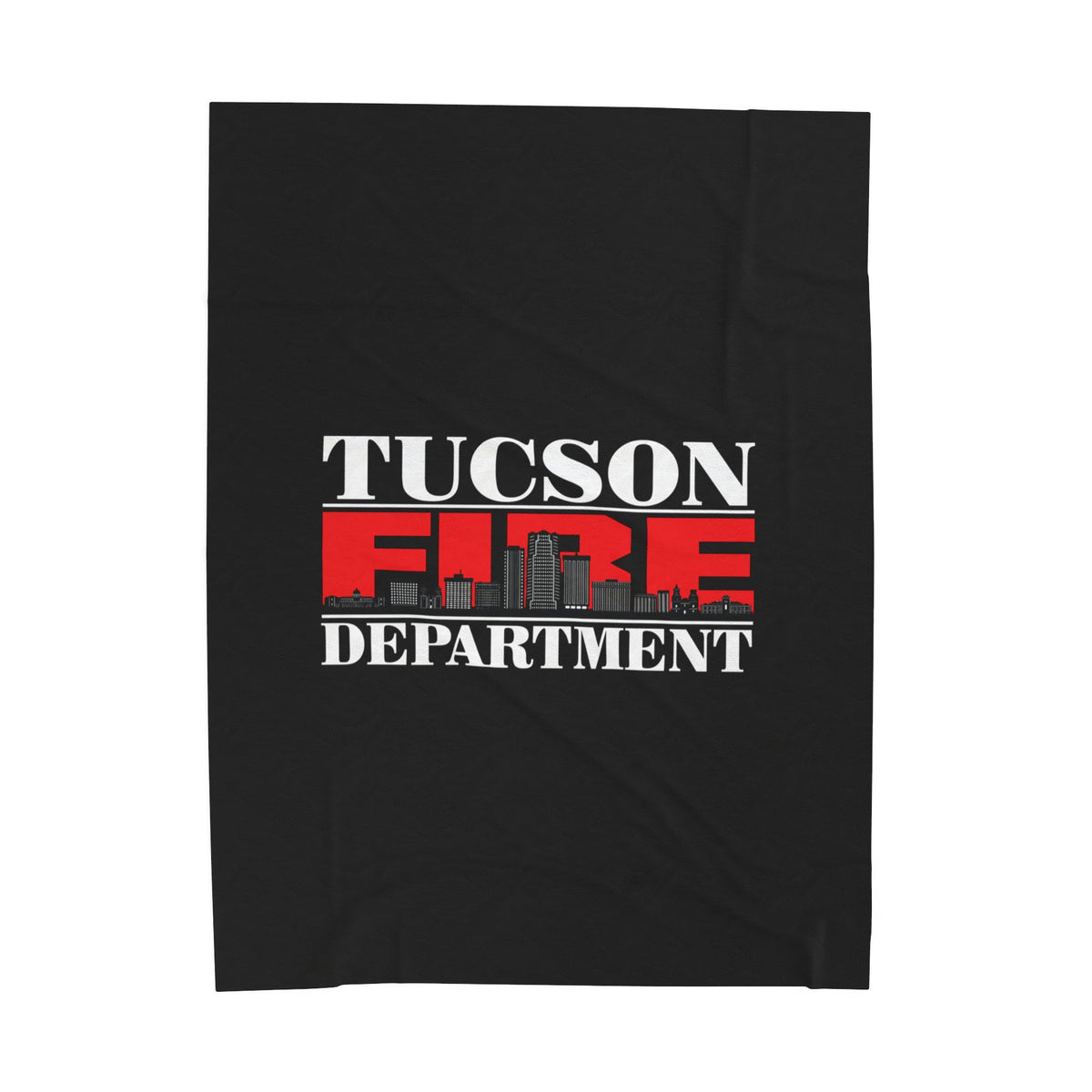 Tucson Fire Department Plush Blanket