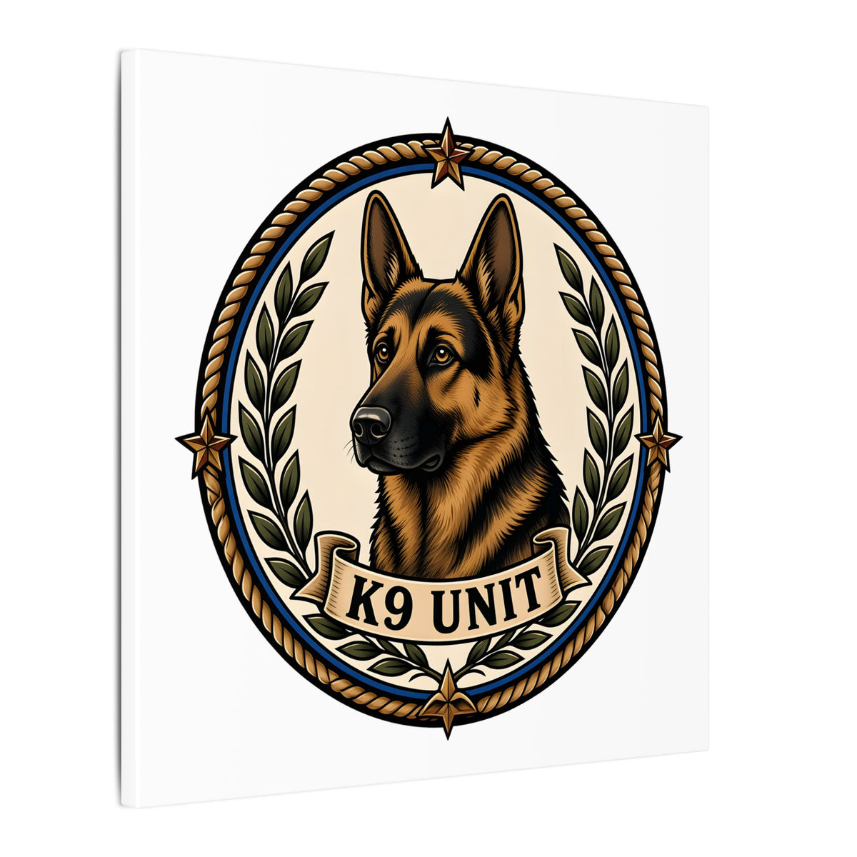 K9 Unit Police Canvas Print