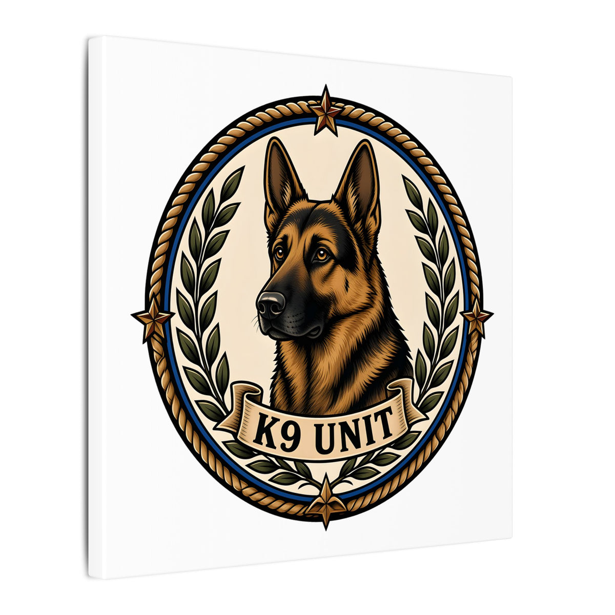 K9 Unit Police Canvas Print