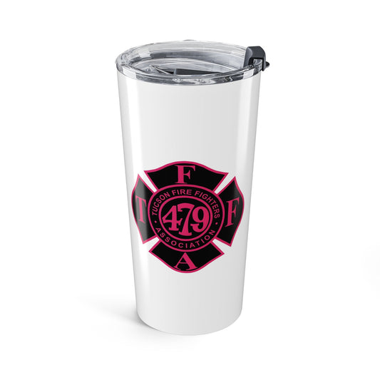 TFFA Local 479 Pink Maltese Cross Tumbler 20oz