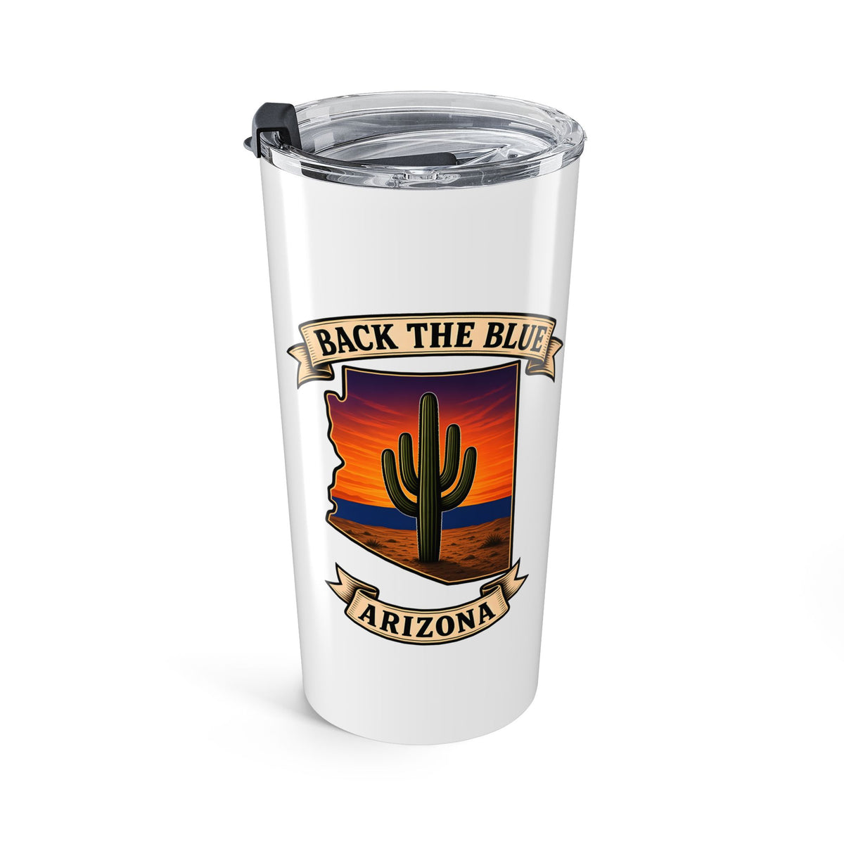 Back the Blue Arizona Tumbler 20oz