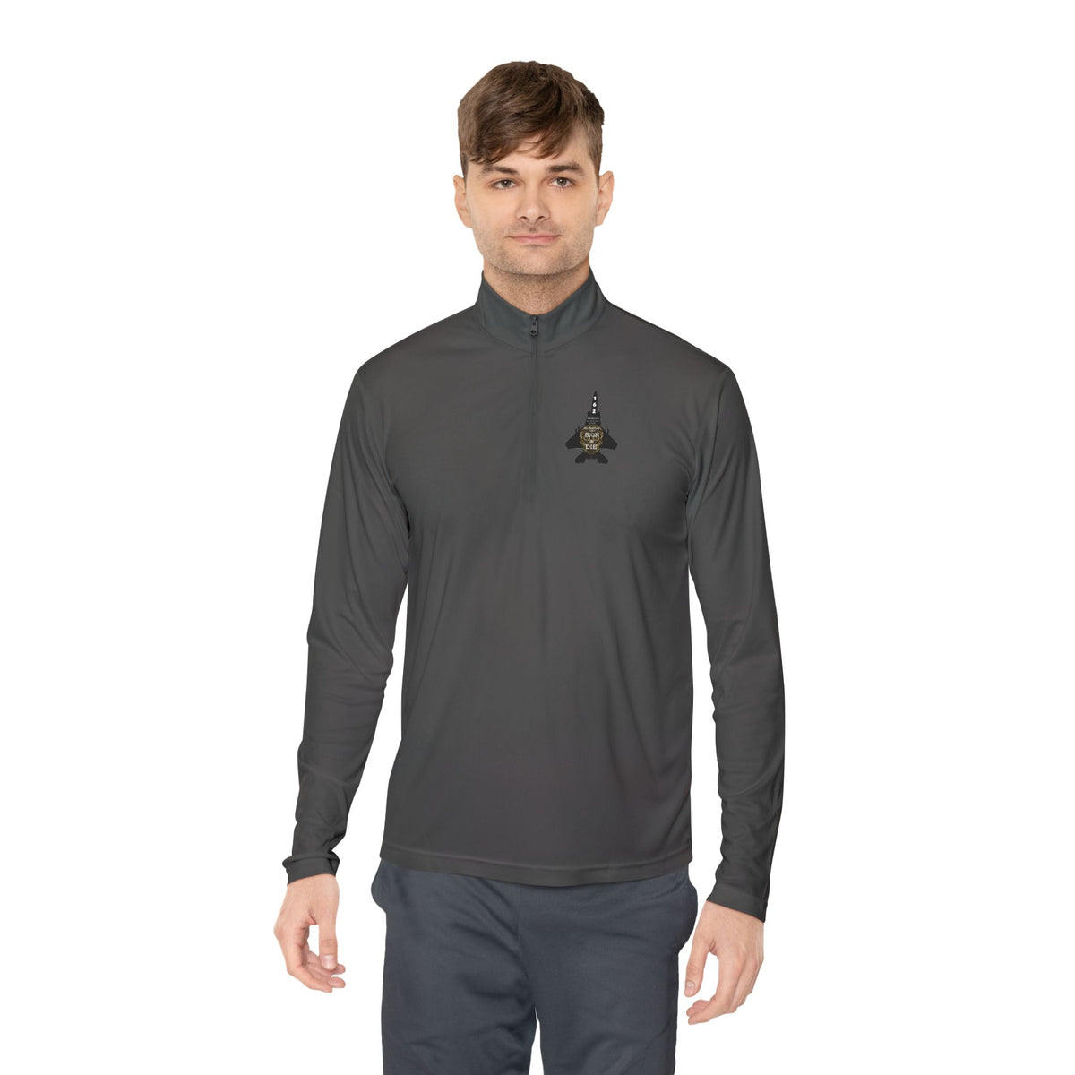 F-16 Silhouette Quarter-Zip