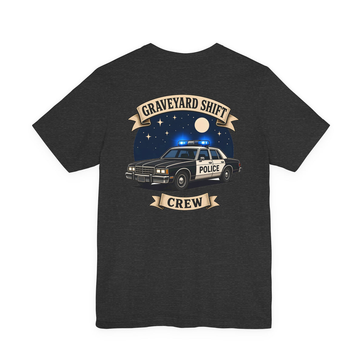Graveyard Shift Crew Police Tee