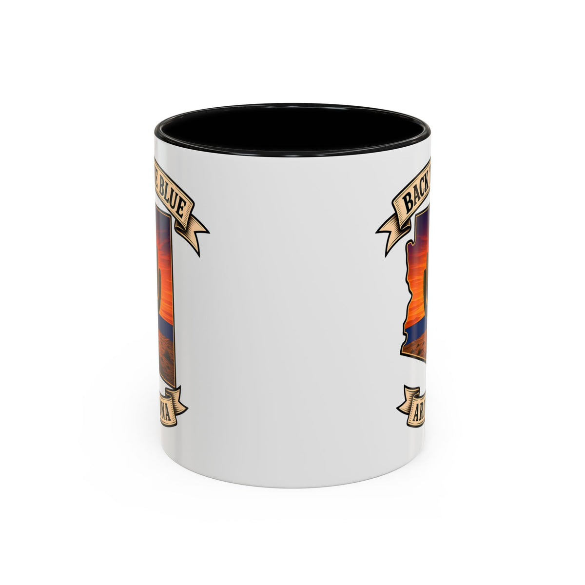 Back the Blue Arizona Mug