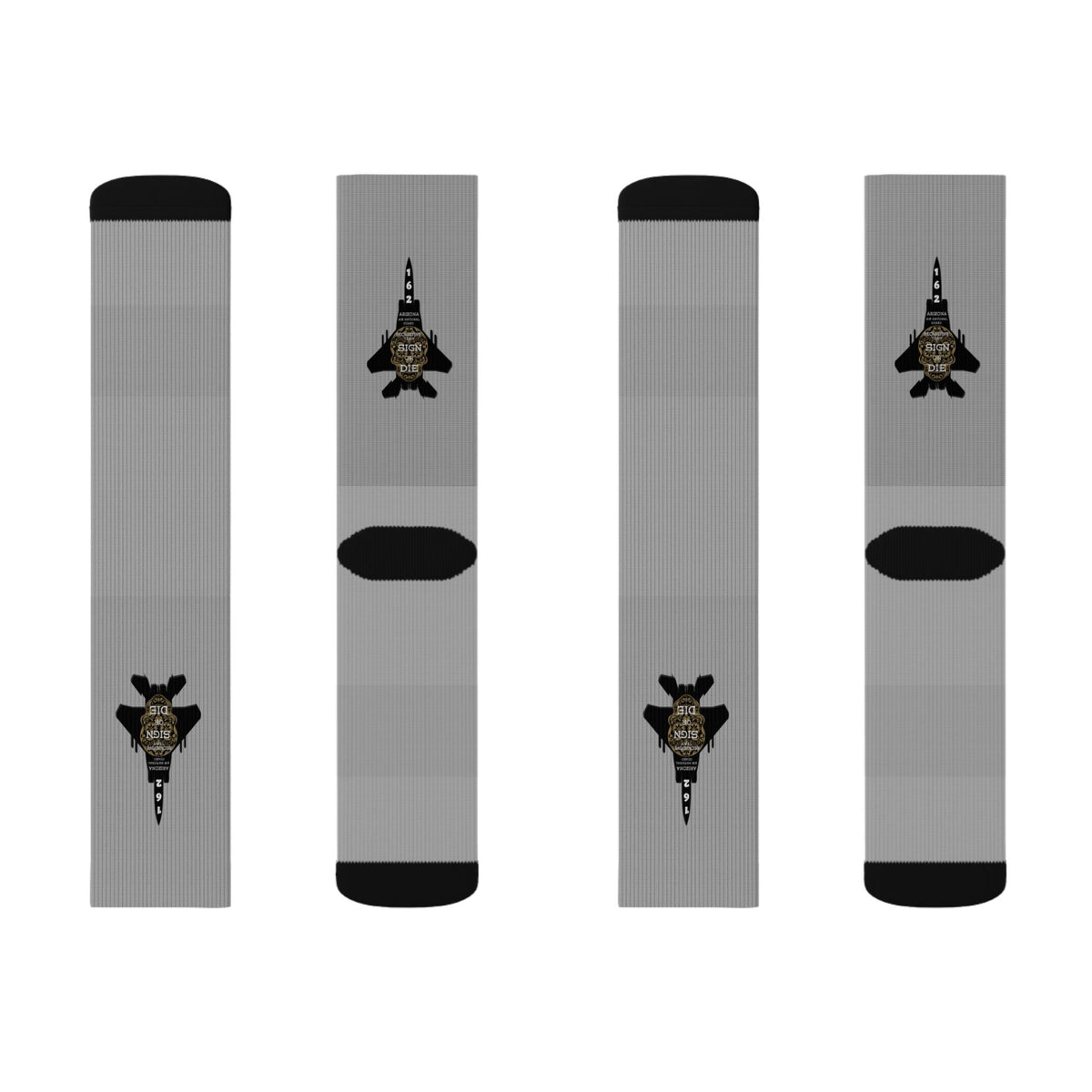 F-16 Silhouette Socks