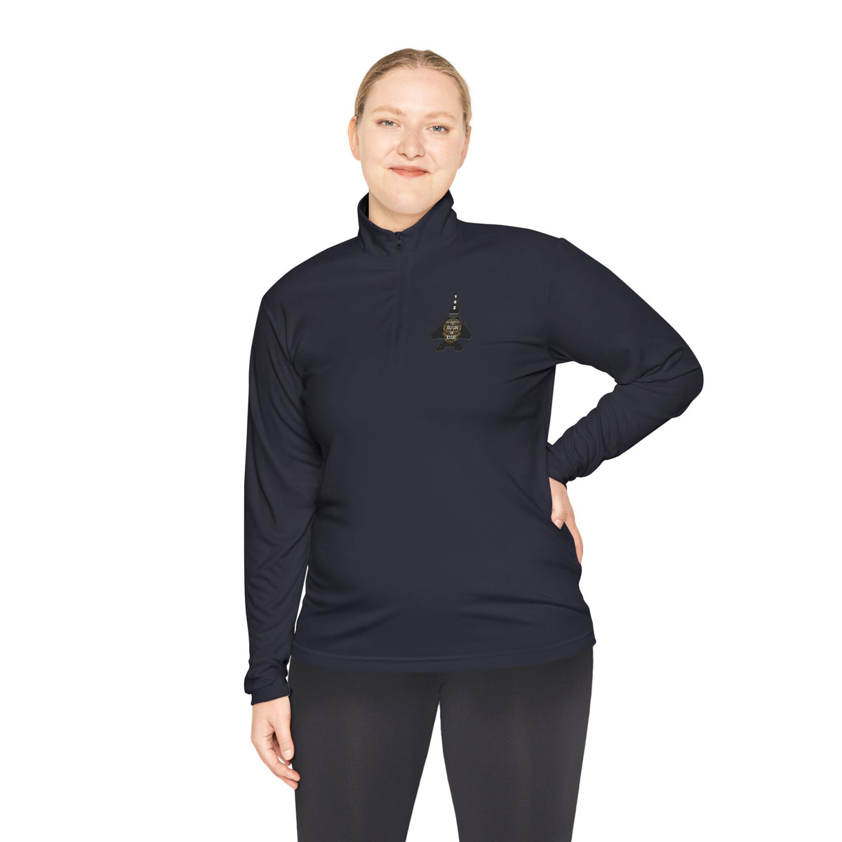 F-16 Silhouette Quarter-Zip
