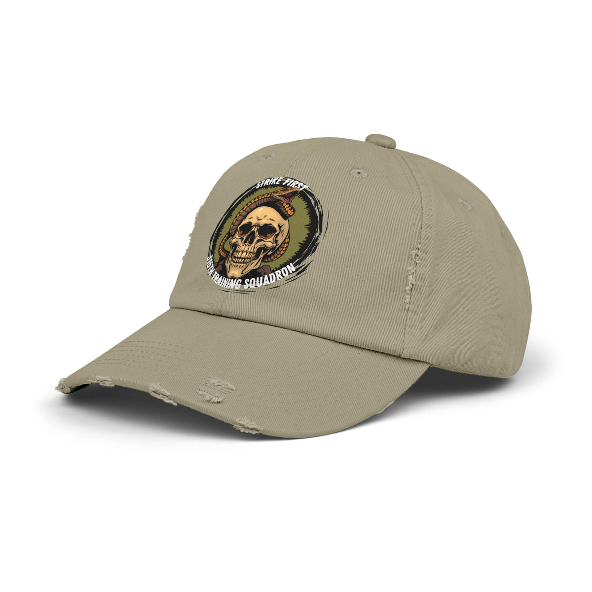 315th TRS Distressed Cap