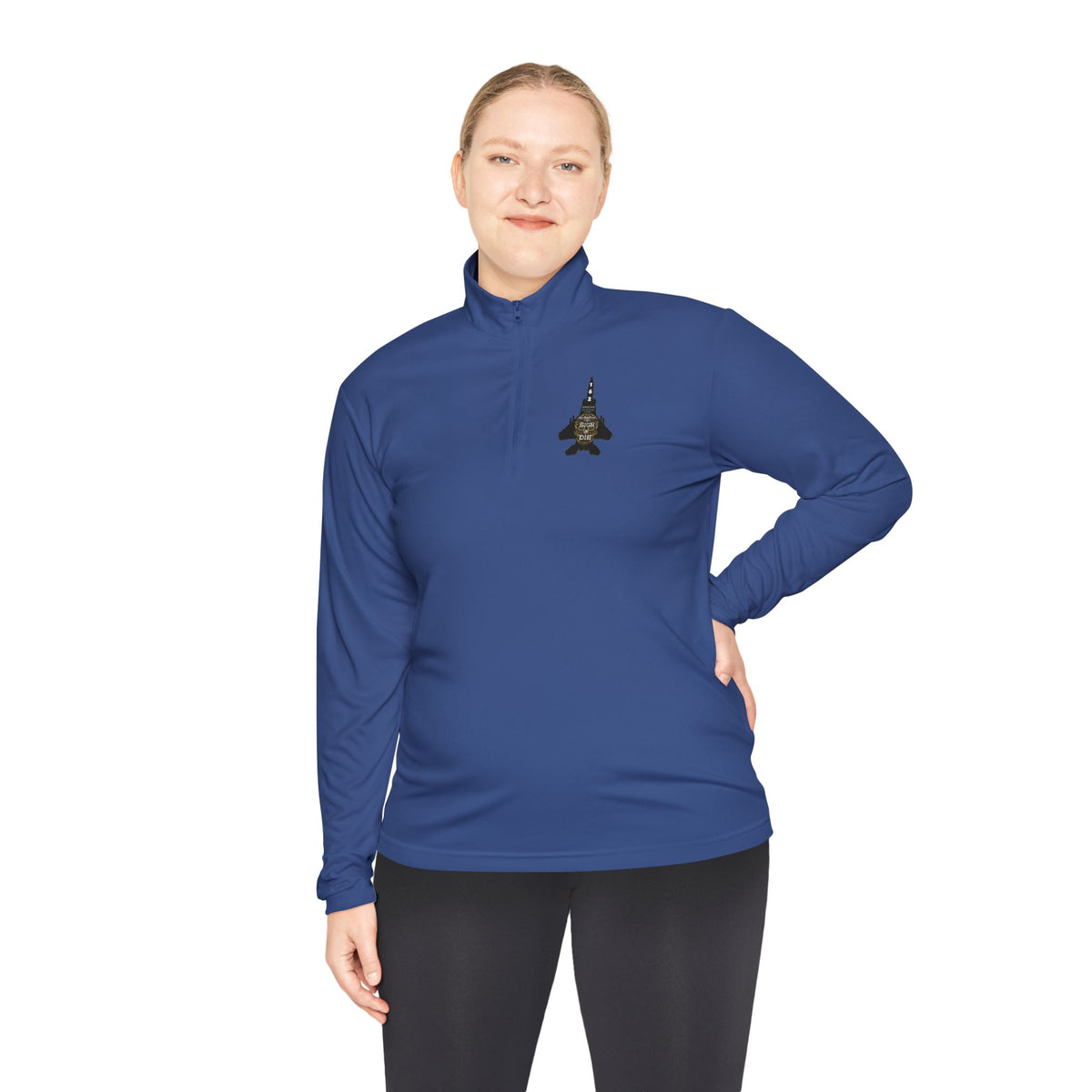F-16 Silhouette Quarter-Zip