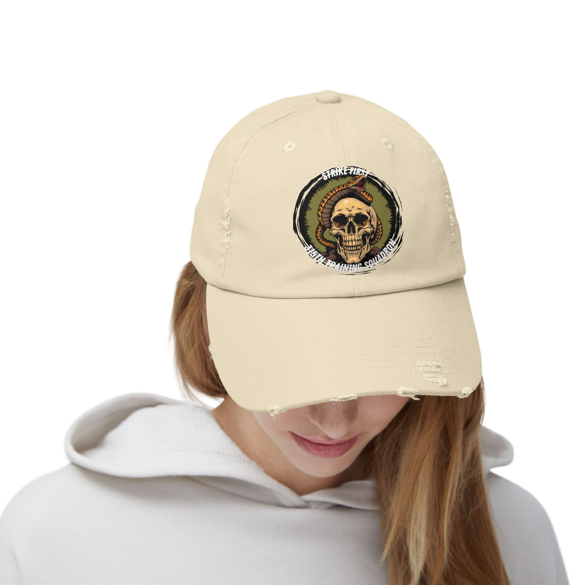 315th TRS Distressed Cap