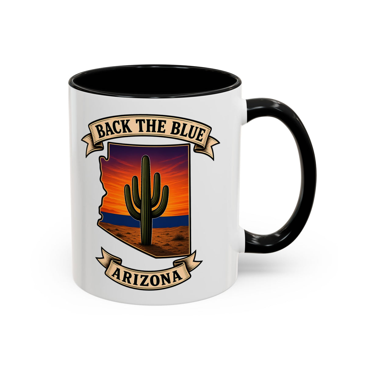Back the Blue Arizona Mug