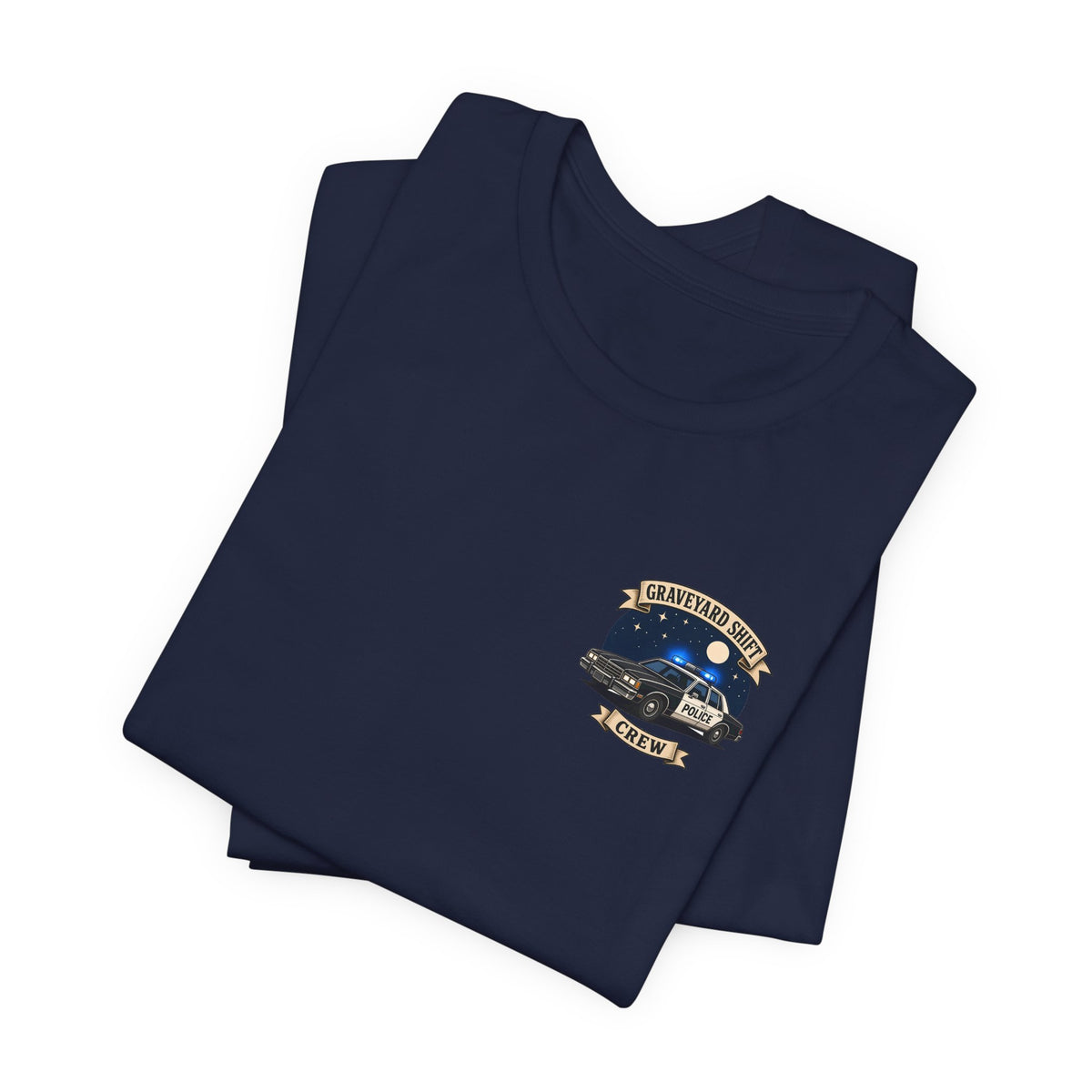 Graveyard Shift Crew Police Tee