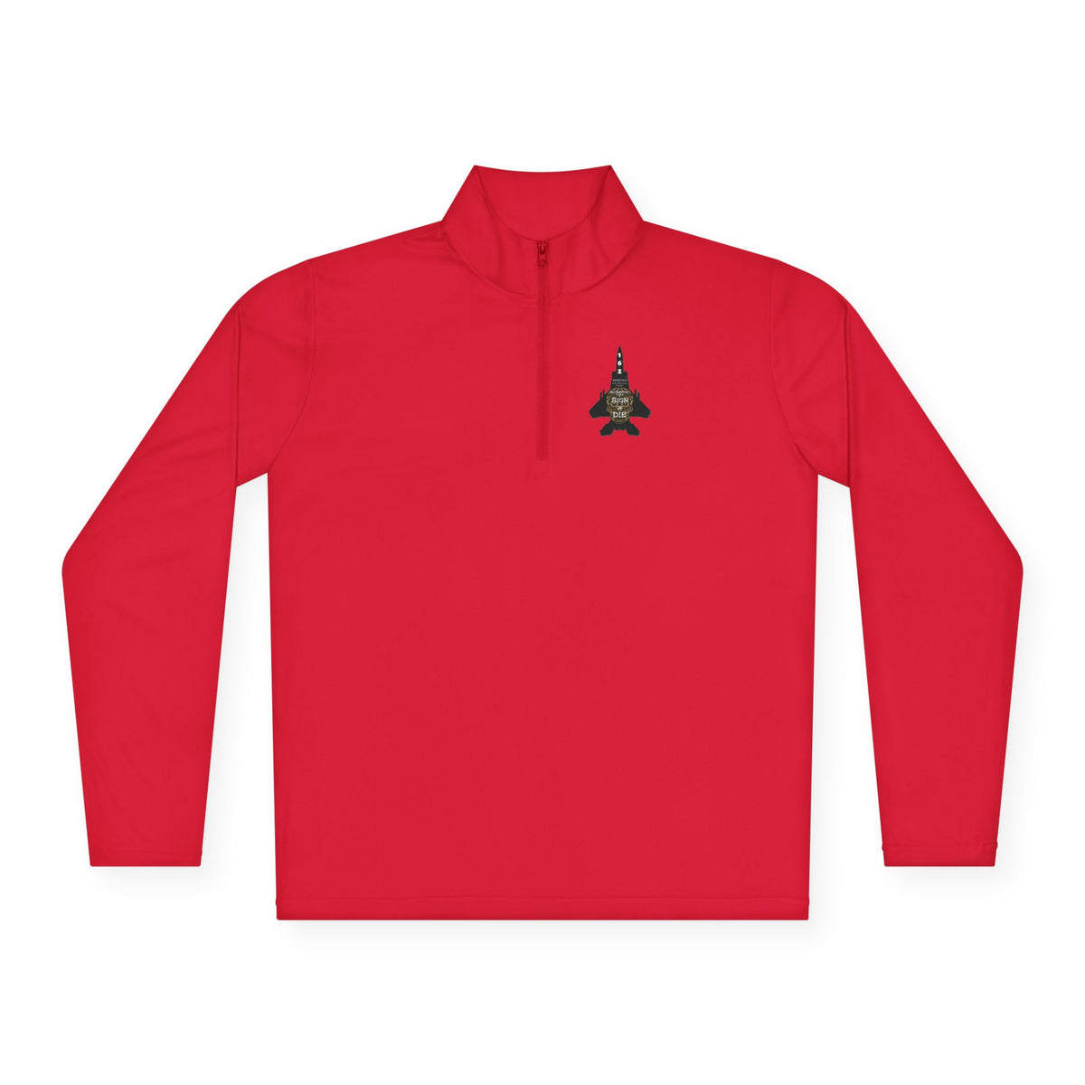 F-16 Silhouette Quarter-Zip