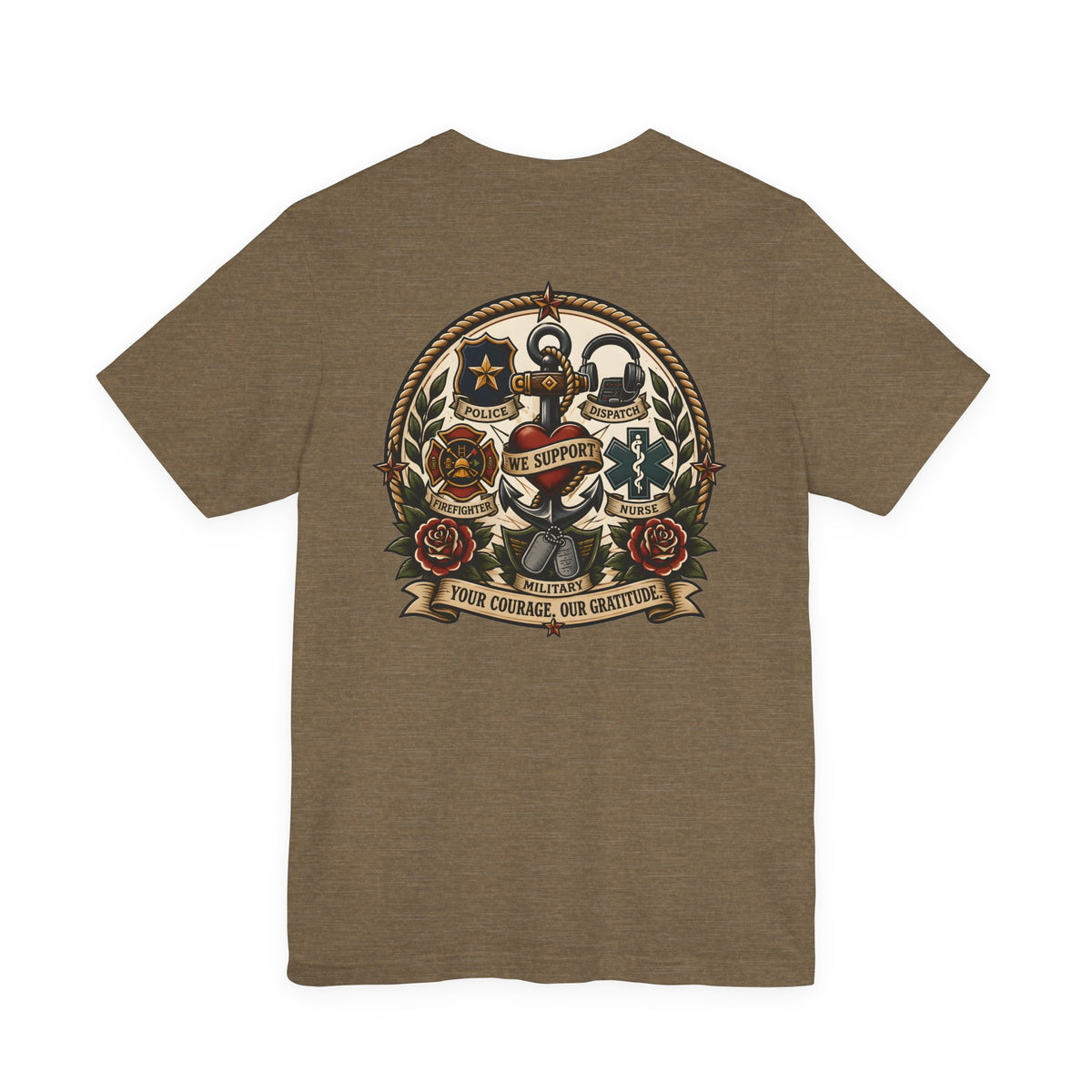 We Support First Responders Tee