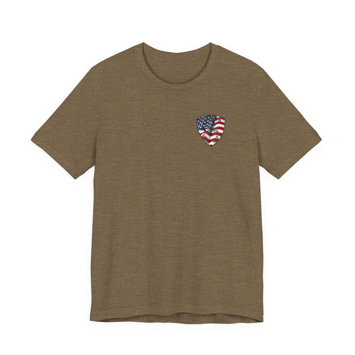 TFD American Flag Patch Tee