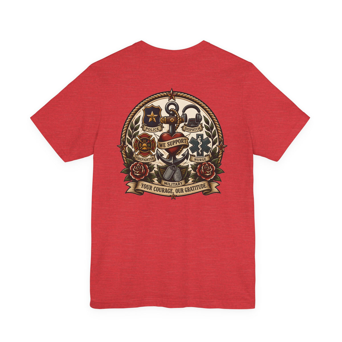 We Support First Responders Tee