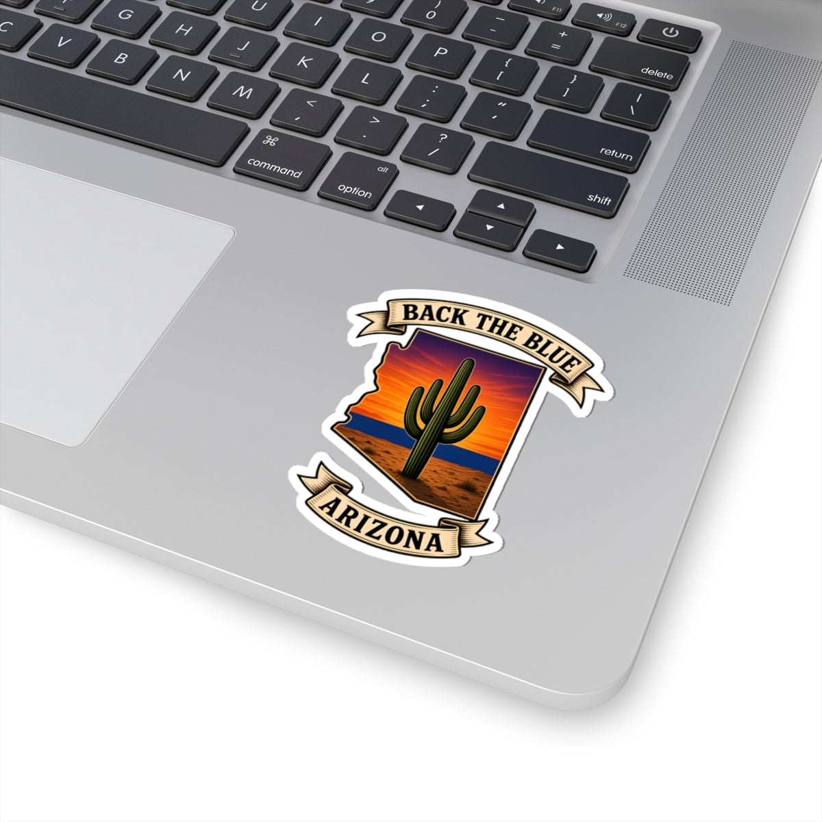 Back the Blue Arizona Kiss-Cut Sticker