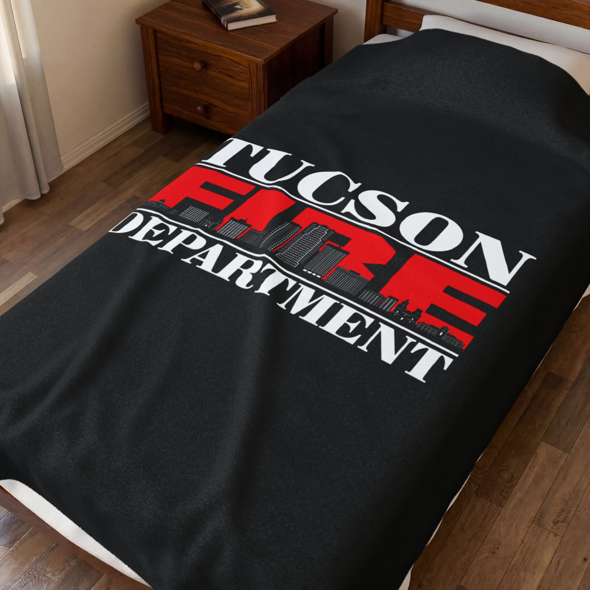 Tucson Fire Department Plush Blanket