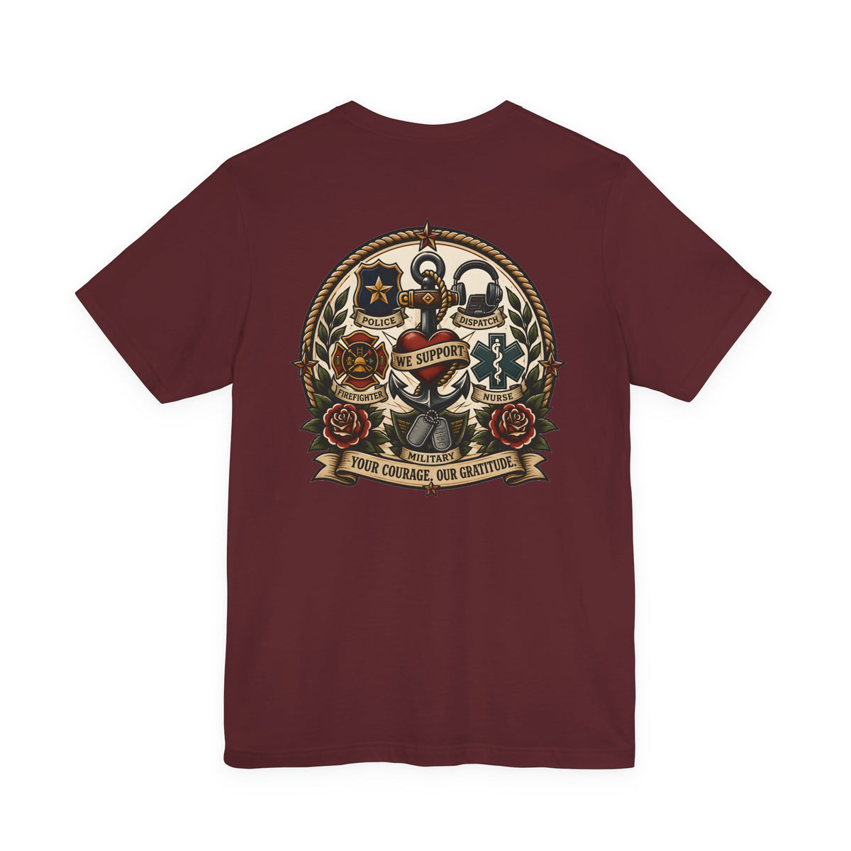 We Support First Responders Tee