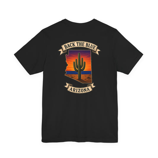 Back the Blue Arizona Tee