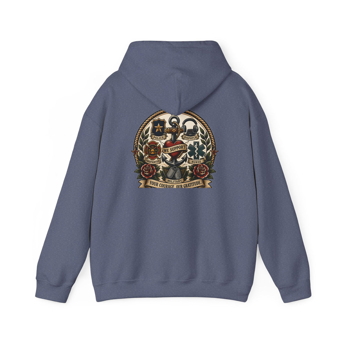 We Support First Responders Sweatshirt