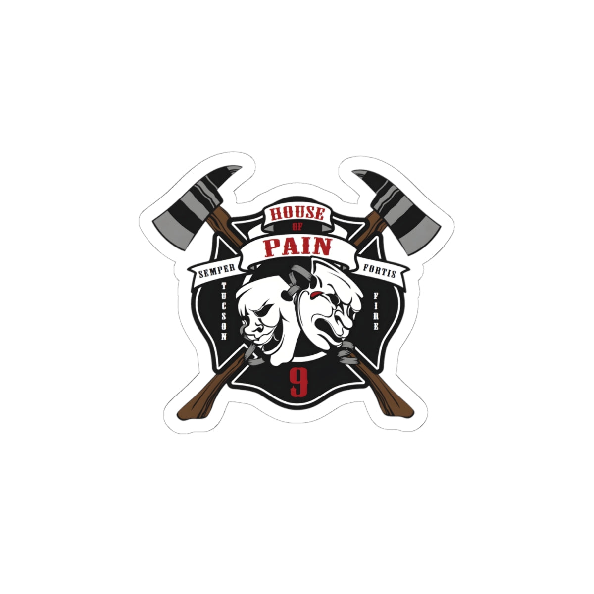 TFD Station 9 Kiss-Cut Sticker