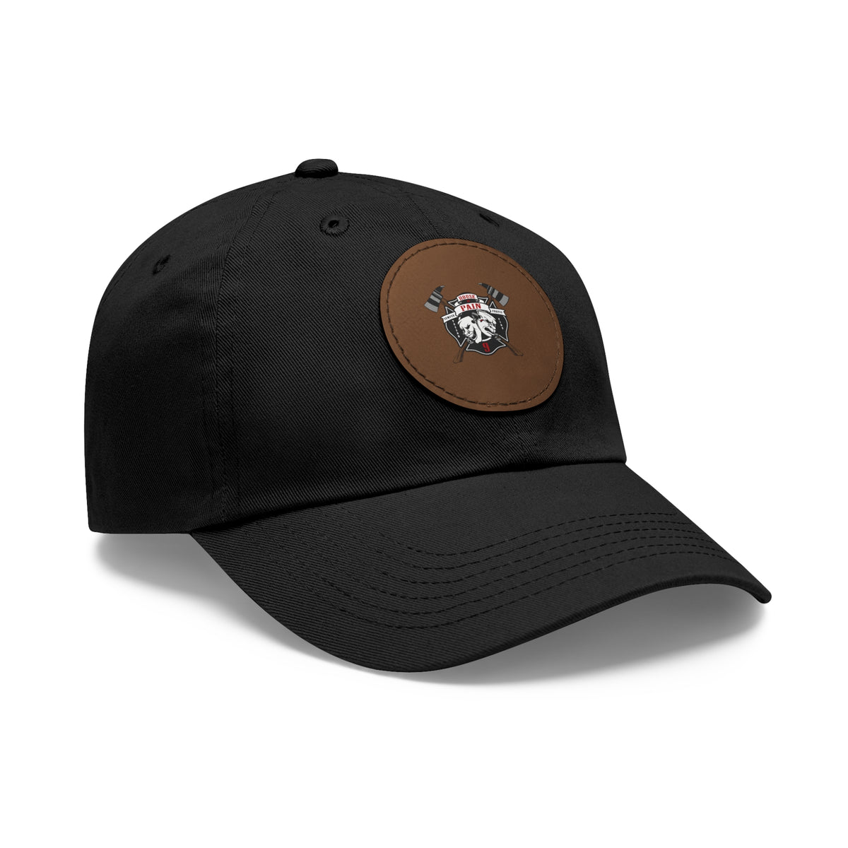 TFD Station 9 Leather Patch Dad Hat