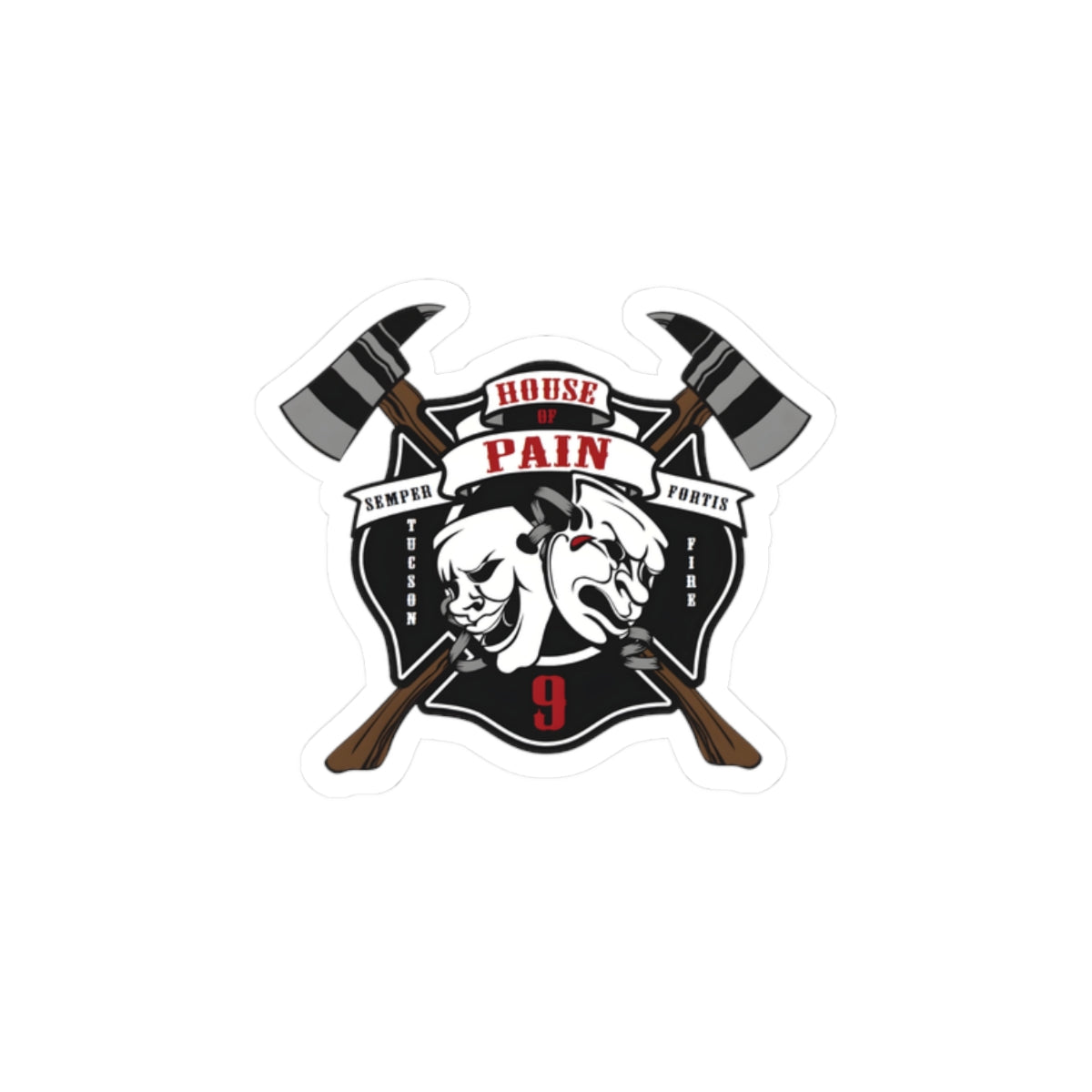 TFD Station 9 Kiss-Cut Sticker